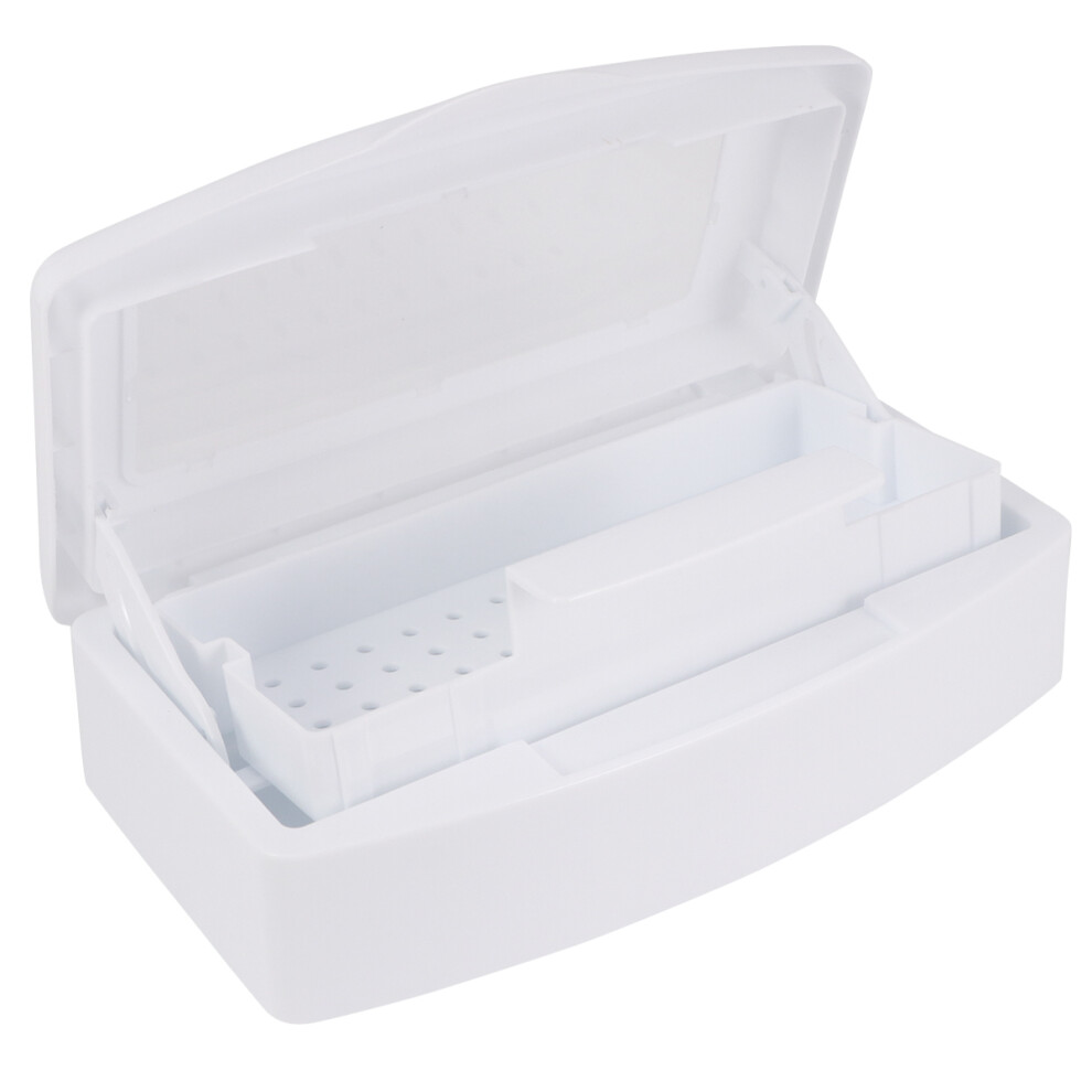 Vaguelly Transparent Lid Sterilizer Box For Nail Tools And Manicure Equipment