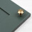 27mm Antique Brass Cabinet Knob Octagonal Pull 1