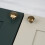 27mm Antique Brass Cabinet Knob Octagonal Pull 11