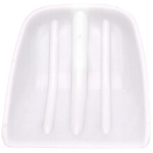 White Plastic Ice Shovel Head for Home Durable Snow Removal Tool