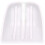 White Plastic Ice Shovel Head for Home Durable Snow Removal Tool 1