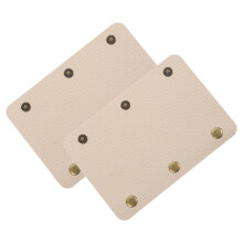 2 Pcs Luggage Handle Wraps For Suitcase Protector Man Beige