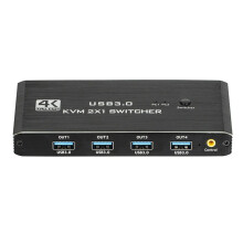 Commutateur KVM HDTV fiable pour la gestion multi-ordinateurs,