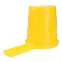 2Pcs Beekeeping Bee Water Feeder Plastic Hive Entrance Yellow Feeder
