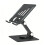 Support d'ordinateur portable, support de tablette de-Noir 1