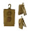 Poche Téléphone Résistant Nylon 600D Facile Khaki 1