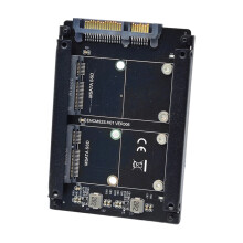 MSATA naar SATA3.0 Adapterkaart Dubbele mSATA Naar 2,5 inch
