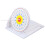 One Set Sundial Clock Solarium Scientific Model Home Decor 1