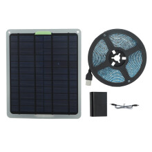 20W Full Spectrum Solar Power Lamp LED 5V IP65 Waterproof Solar Plant Grow Light Strip for Garden Greenhouse