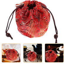 1Sac De Rangement Rouge Pour Tasses À Voyage Décoration