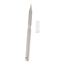Aiguille de piercing nasal pour vache en acier inoxydable 304 avec trou, pour la ferme et la maison (taille L).