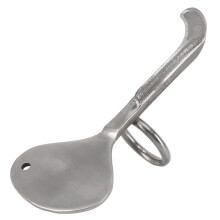 Bisturi de dedo para curetagem animal, lâmina de precisão em aço inoxidável, bisturi cirúrgico para cesariana em vacas, cavalos e ovelhas.