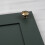 32mm Antique Brass Cabinet Knob Octagonal Pull 1