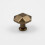 32mm Antique Brass Cabinet Knob Octagonal Pull 2
