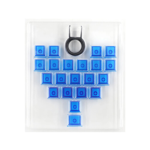 Customizable 21Key Illuminated Keycaps Original Profile-Blue