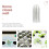 100Stk Transparente Plastik Pflanzabdeckungen Hydroponik Schutz Dome 9