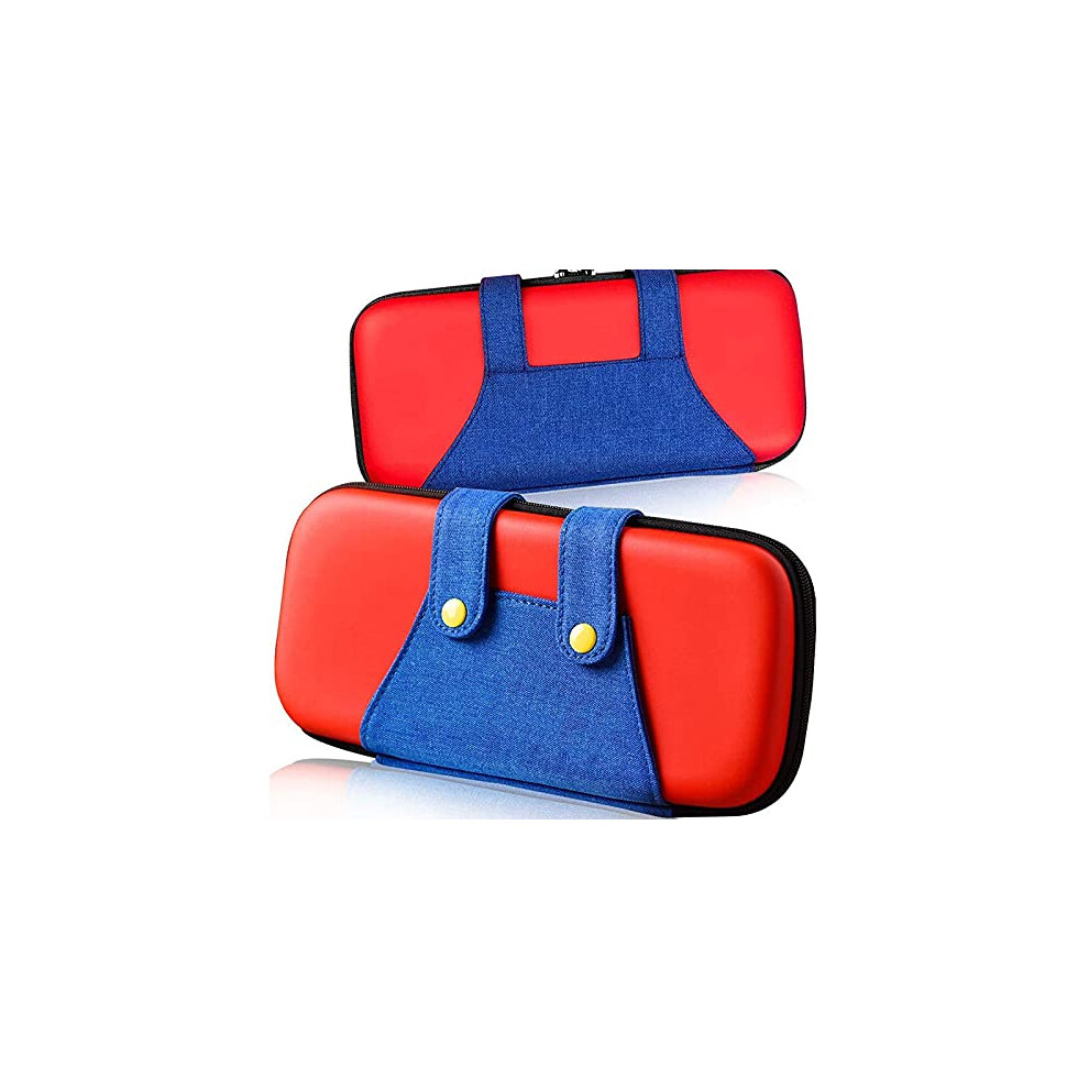 Carrying Case For Nintendo Switch, Protective Hard Shell Travel Case With 10 Game Slots And Accessory Storage 9092120125764