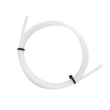 PTFE Tubing High Temperature Resistance-5m Transparent white