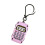 Petit porte-clés multifonctionnel, calculatrice,-Violet 1
