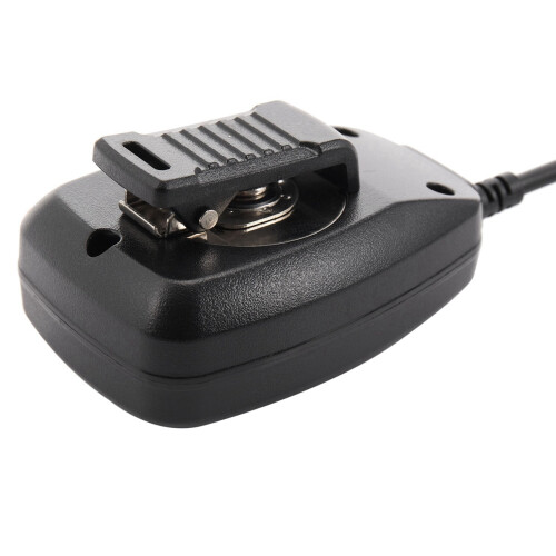 2X Microfono con Microfono per Altoparlante Palmare PTT 2 Pin per   Microfono 2