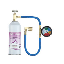 Car AC Aircon R1234YF Air Con Conditioning Top up Topup Refill Regas DIY Gas Kit