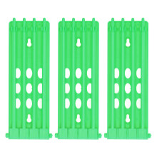 3Pcs Pigeons Foot Rings Frame 4 Column Independent Save Space Racing Pigeons Supplier Foot Place for Pigeons FarmGreen