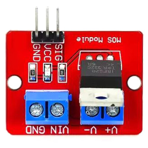 IRF520 MOSFET Driver Module 0-24V High Power  Button Control Board for  MCU ARM Raspberry Pi PWM 2