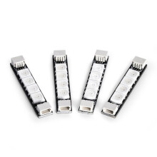 4PCS Programable 2812 Arm LED Light Armlight 5V RGB for RC FPV Racing Freestyle Drone Quadcopter Runcam