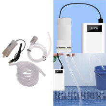 2X  Water Pump, 5 V Self-Priming Water Pump, Small USB-Powered Vacuum Pump, Electric Water Pump (1 Metre)
