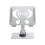 Adjustable Tablet Stand with 360 Degree Rotatable Base-Silver 1