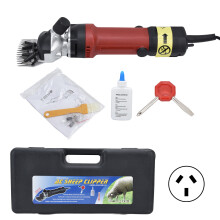 690W Electric Sheep Clipper Shears Set 1‑6 Speed Adjustable Wool Shearing Equipment for Farm LivestockAU Plug 220V/50Hz