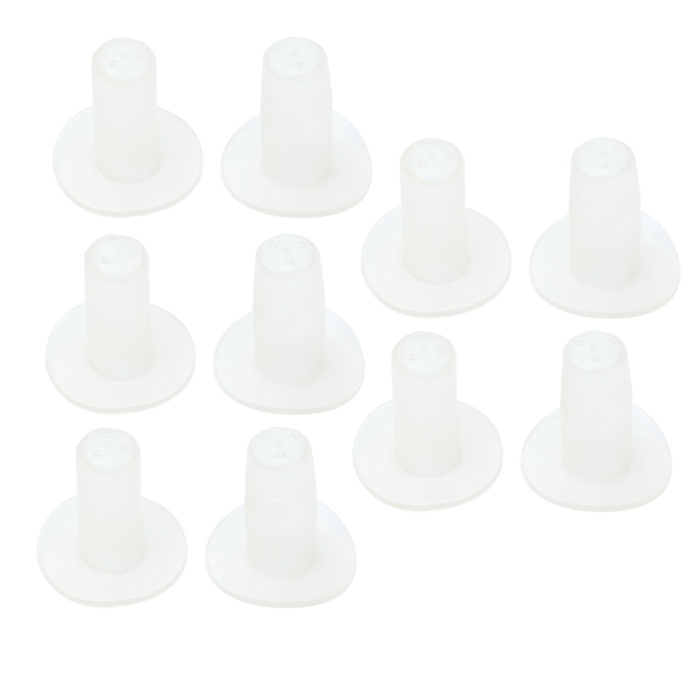 10pcs Calf Milk Nipple Soft Silicone Livestock Pacifier Feeding Equipment Accessory for Orphaned Veal