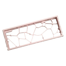 Aluminum Keyboard Enclosure Hollows Structure for Style-Pink