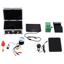 Portable Underwater Fishing Camera Aluminum Alloy Plastic 7in HD LED Monitor Fish Finder 110‑240V Wide VoltageAU Plug