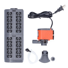 Pompe de filtration pour aquarium 3 en 1, silencieuse, pompe à oxygène pour aquarium, pompe à eau submersible