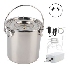Kit de machine à traire 7L pour vache, trayeuse électrique portable à débit réglable, 100-240V, prise AU