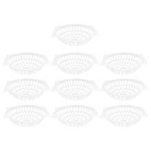 Conjunto de 10 Tigelas de Ninho para Ovos de Pombo, Ocas, para Pendurar e Eclodir Ovos de Pássaros, Equipamento de Criação
