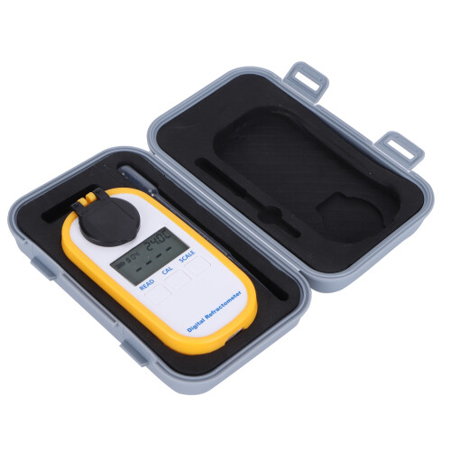 0-50% LCD digitale Brix-refractometer draagbare digitale suikermeter refractometer