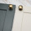 37mm Antique Brass Cabinet Knob Round Rustic Pull 7