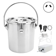 Electric Milking Machine Portable 3L Adjustable Pulsation Milker for Cow Cattle