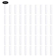 50 stuks witte kasframebuizen en folieklemmen/verbindingsstukken, tuingereedschap 8,5 cm