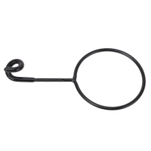 Tragbarer, mastmontierter Aufbewahrungsständer aus Aluminiumlegierung für 12-mm-Stative mit 75-mm-Innendurchmesser (2,95 Zoll) und Becherhalter