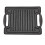 BBQ Grill Plate Cast Iron Rectangular Even Heating Grilling Plate for Meats Seafood Vegetables 1