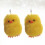 2Pcs Creative Yellow Plush Keychain Souvenir Durable Duck Key Ring 5