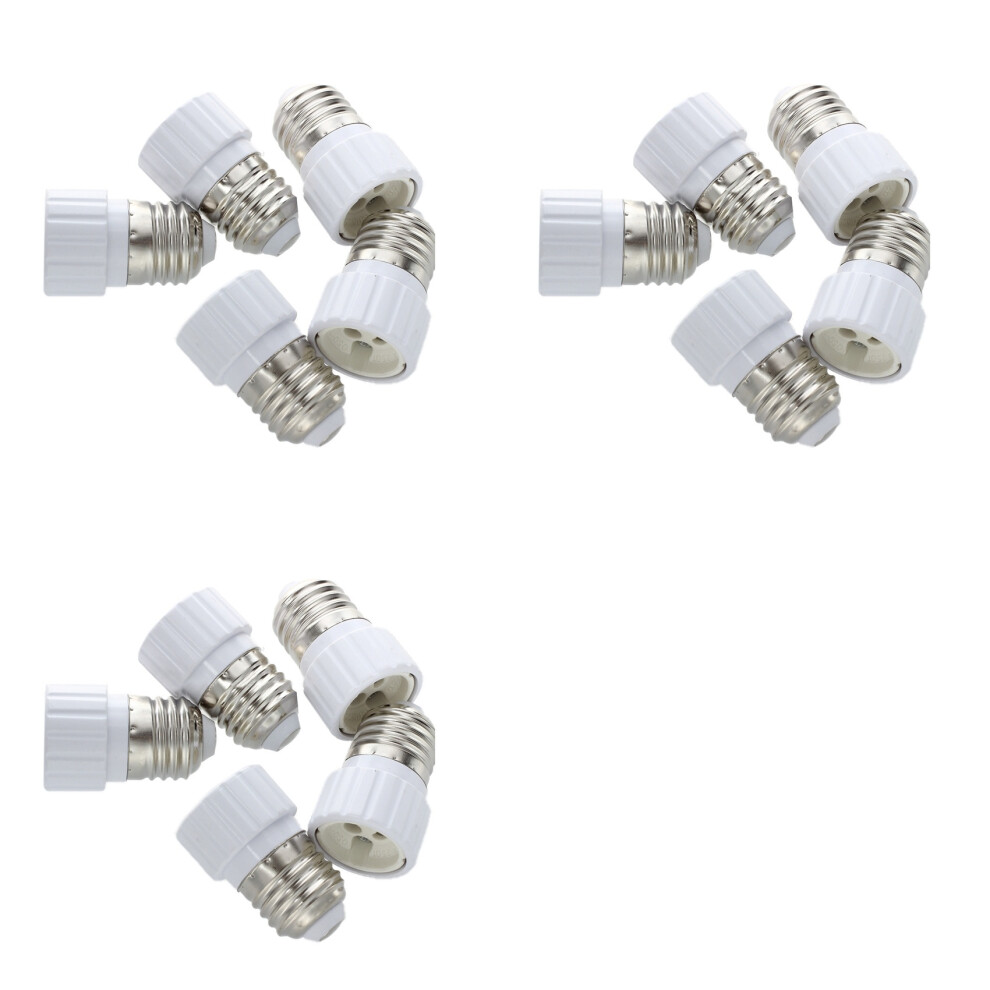 E27 To Gu10 Lamp Bulb Base Socket Converter Adaptor 15 Pack Light 6032687773360