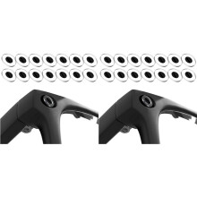 28Pcs LED Light Cover for Meta /Skyler/Headliner/ Meta HSTN Accessories,Blackout LED Light Blocking