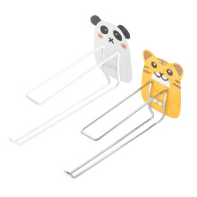 2St Duurzaam Punch-Free Wall Storage Rack Met Haak Voor Woonkamer