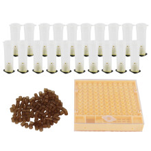 Queen Bee Rearing Box Cage Plastic Breeding Cell Cup Kit Beekeeping Equipments Supplies