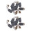 16 Pcs 6mm x 10mm x 16mm Carbon Brush Replacement for  CB-103 1