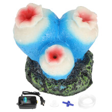 Fish Tanks Oxygen Pump Air Bubble Stones Resin Gourd Crafts Ornament for Aquarium CN